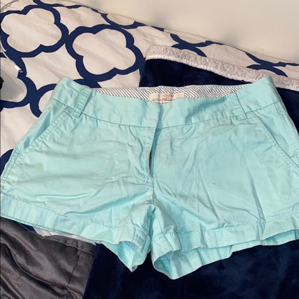 Light blue J.CREW shorts